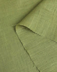 Pure Linen Fabric 4.5 oz/y² Dusty Green | BH LINEN pure linen fabric by the yard