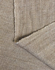 Pure Linen Stitch Stripe Jacquard Fabric Natural | BH LINEN novelty linen fabric