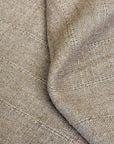 Pure Linen Stitch Stripe Jacquard Fabric Natural | BH LINEN novelty linen fabric