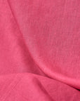Pure Linen Fabric 5.5 oz/y² Pink Glo | BH LINEN pure linen fabric by the yard