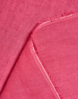 Pure Linen Fabric 5.5 oz/y² Pink Glo | BH LINEN pure linen fabric by the yard