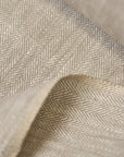 (Swatch) Linen Novelty Herringbone Yarn-Dyed
