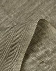 (Swatch) Linen Novelty Herringbone Yarn-Dyed