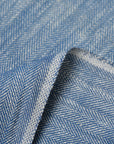 (Swatch) Linen Novelty Herringbone Yarn-Dyed