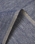 (Swatch) Linen Novelty Herringbone Yarn-Dyed