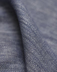 Linen Novelty Herringbone Yarn-Dyed Fabric | BH LINEN novelty linen fabric
