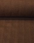 Linen/Cotton Blend Jacquard Stripe Fabric Brown | BH LINEN novelty linen fabric