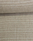 Pure Linen Yarn-Dyed Uneven Stripe 2-Tone Fabric | BH LINEN novelty linen fabric