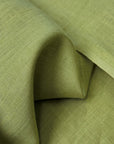 Pure Linen Fabric 4.5 oz/y² Dusty Green | BH LINEN pure linen fabric by the yard