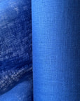 Pure Linen Fabric 5.5 oz/y² (Cobalt Blue)