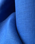 Pure Linen Fabric 5.5 oz/y² (Cobalt Blue)