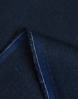 Pure Linen Fabric 10.5 oz/y² Navy | BH LINEN pure linen fabric by the yard