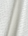 Pure Linen Interwoven Squares 4 oz/y² White | BH LINEN novelty linen fabric