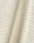 Pure Linen Interwoven Squares 4 oz/y² Ivory | BH LINEN novelty linen fabric