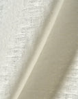 Pure Linen Interwoven Squares 4 oz/y² Ivory | BH LINEN novelty linen fabric