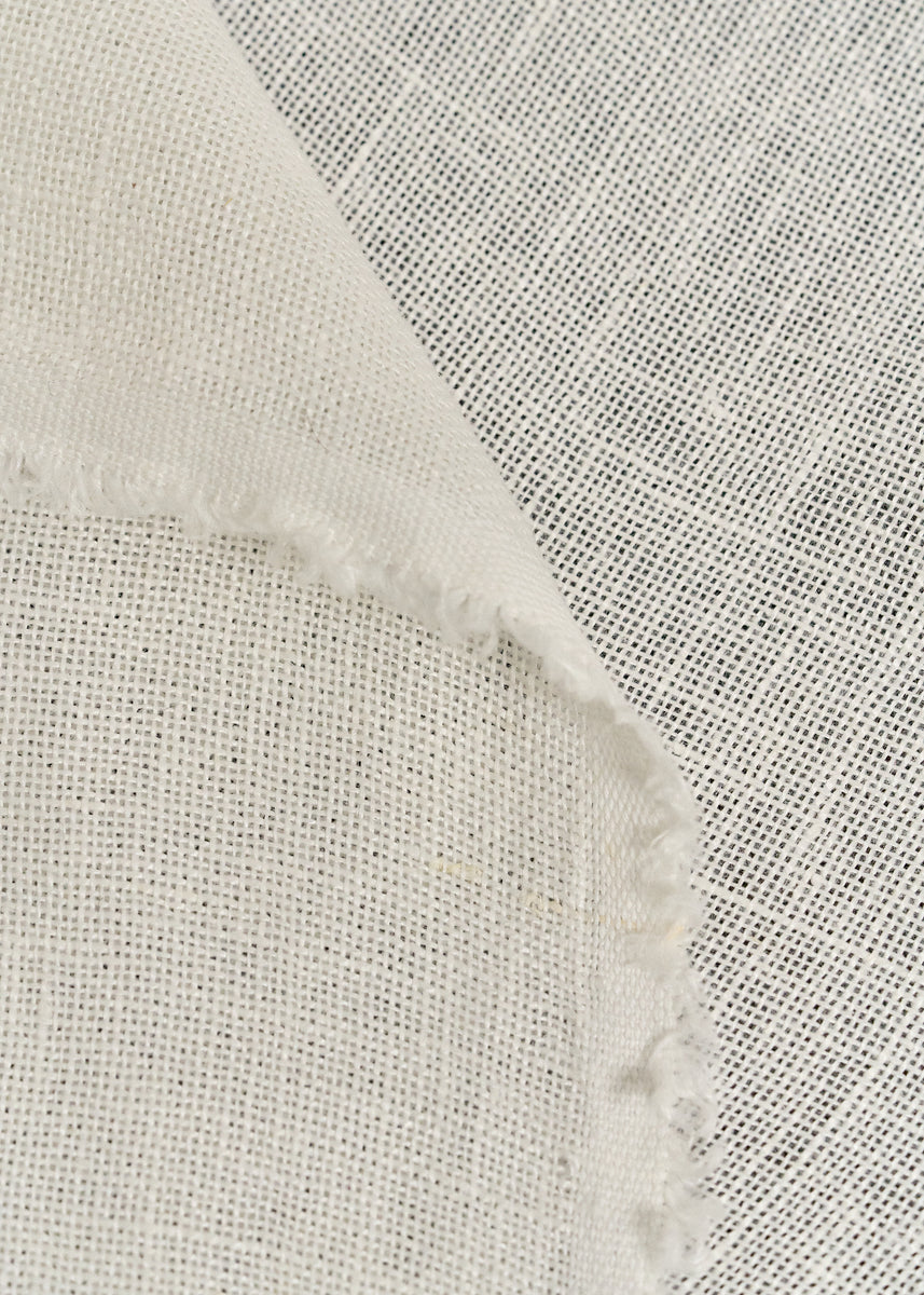GASA ガサ　linen best Pure Linen Gauze Fabric 5 oz/y² Ivory [LSG-GAUZ] – BH LINEN