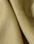 Pure Linen Fabric 5.5 oz/y² Khaki | BH LINEN pure linen fabric by the yard