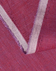 Pure Linen Fabric 2-Tone Melange 4 oz/y² Lavender/Red | BH LINEN pure linen fabric by the yard