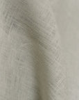 Pure Linen Fabric 4.5 oz/y² Light Grey | BH LINEN pure linen fabric by the yard