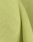 Linen/Silk Blend Fabric Lime | BH LINEN linen blend fabric