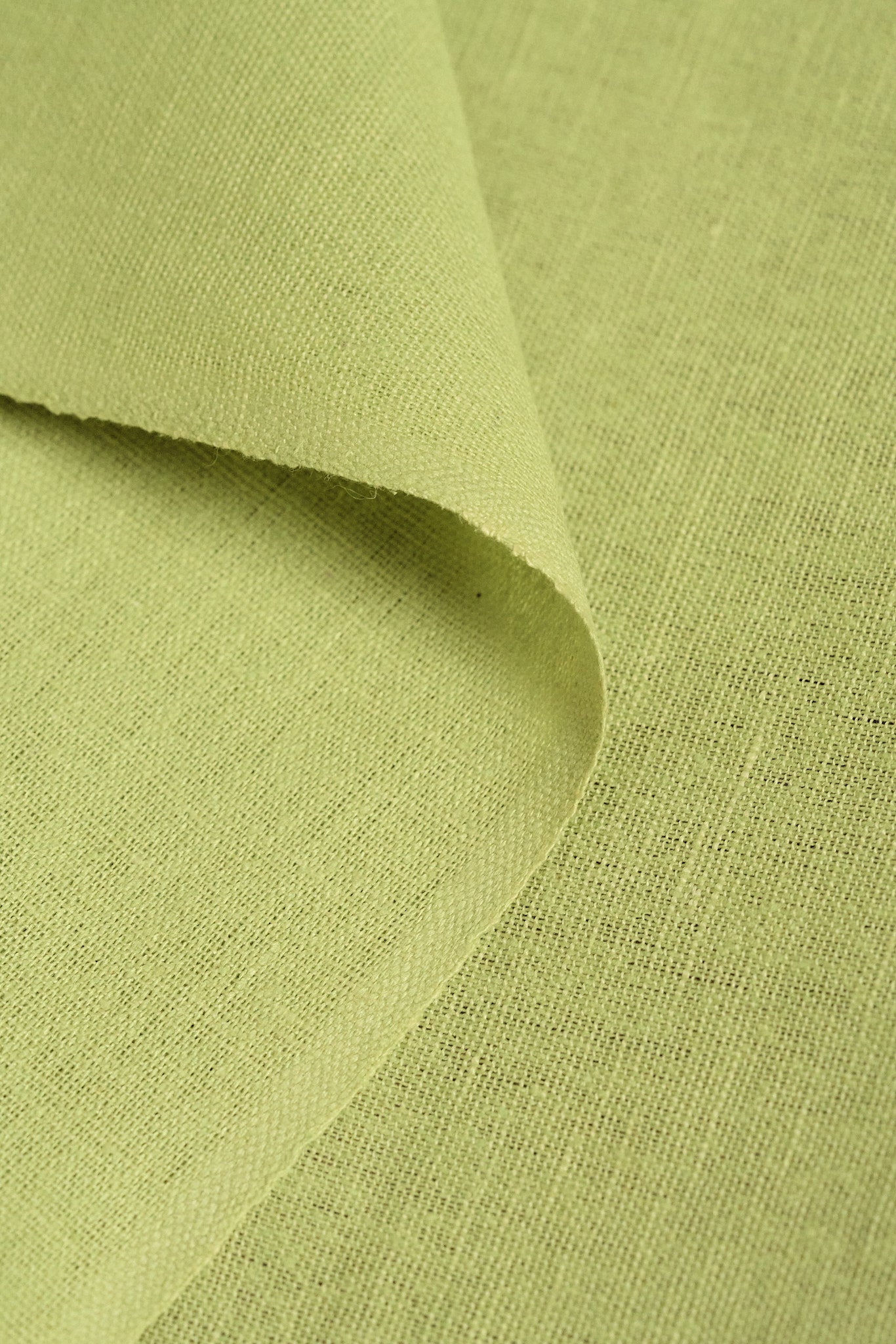 chinese dress ladies Linen/Silk Blend Fabric Lime [LSB-LS00]