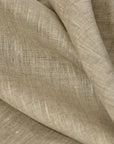 Pure Linen Fabric 5.5 oz/y² Mixed-Natural | BH LINEN pure linen fabric by the yard