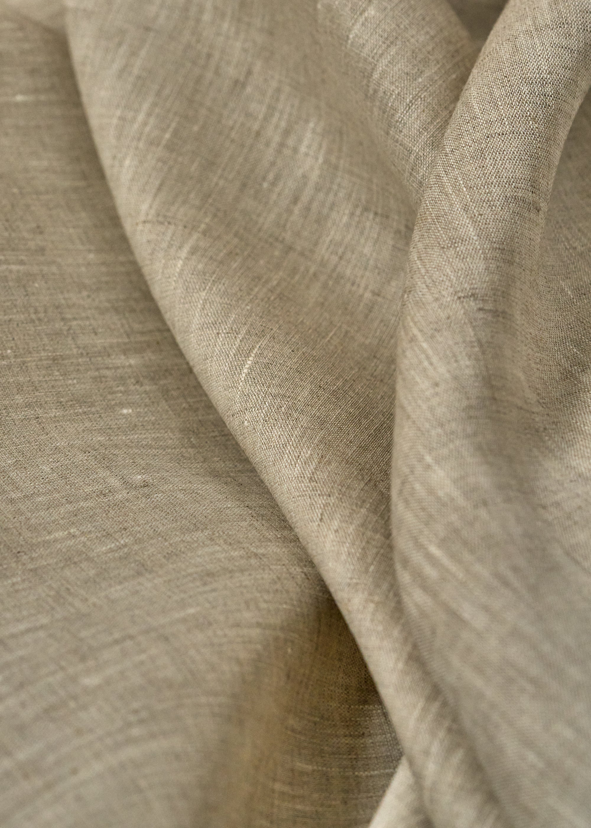Pure Linen Fabric 2-Tone Melange 4 oz/y² [LSP-L040M] Natural