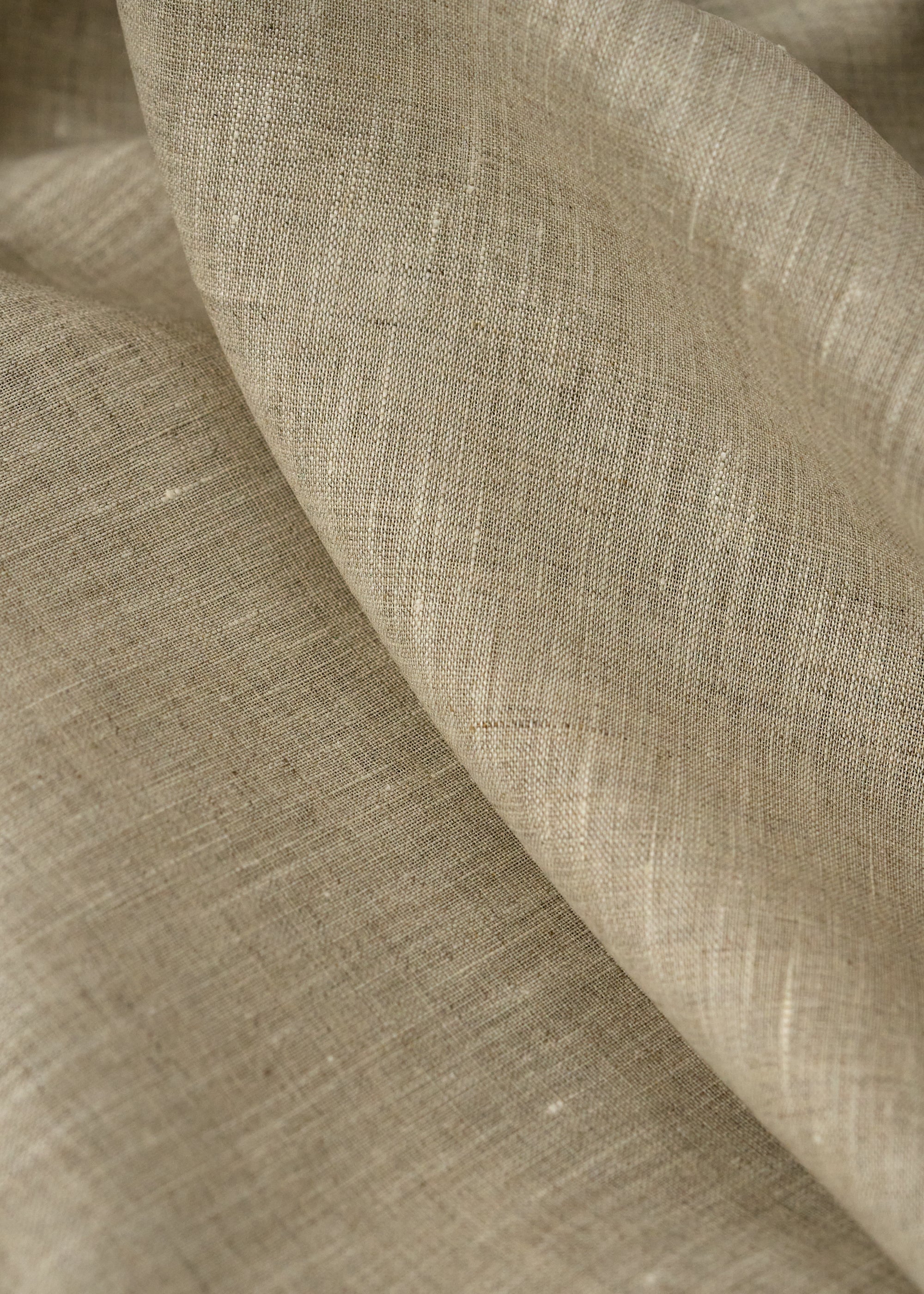 linen dress fabric for sale Linen Cotton Blend Texture Slubbed Fabric Light Weight, 32 Colors by Yard