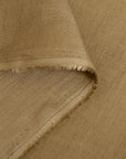 Pure Linen Fabric 5.5 oz/y² Ochre | BH LINEN pure linen fabric by the yard