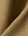 Pure Linen Fabric 5.5 oz/y² Ochre | BH LINEN pure linen fabric by the yard