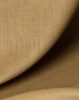 Pure Linen Fabric 5.5 oz/y² Ochre | BH LINEN pure linen fabric by the yard