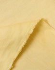 Pure Linen Fabric 10.5 oz/y² Yellow | BH LINEN pure linen fabric by the yard