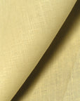 Pure Linen Fabric 4.5 oz/y² Pale Yellow | BH LINEN pure linen fabric by the yard