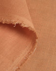 Pure Linen Fabric 5.5 oz/y² Peach | BH LINEN pure linen fabric by the yard