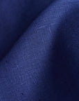 Pure Linen Fabric 7.5 oz/y² Royal Blue | BH LINEN pure linen fabric by the yard