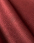 Pure Linen Fabric 7.5 oz/y² Rust | BH LINEN pure linen fabric by the yard