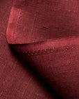 Pure Linen Fabric 7.5 oz/y² Rust | BH LINEN pure linen fabric by the yard