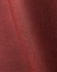 Pure Linen Fabric 7.5 oz/y² Rust | BH LINEN pure linen fabric by the yard
