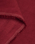 Pure Linen Fabric 5.5 oz/y² (Sangria)
