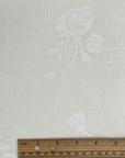 Pure Linen Puff Floral Print | BH LINEN novelty linen fabric