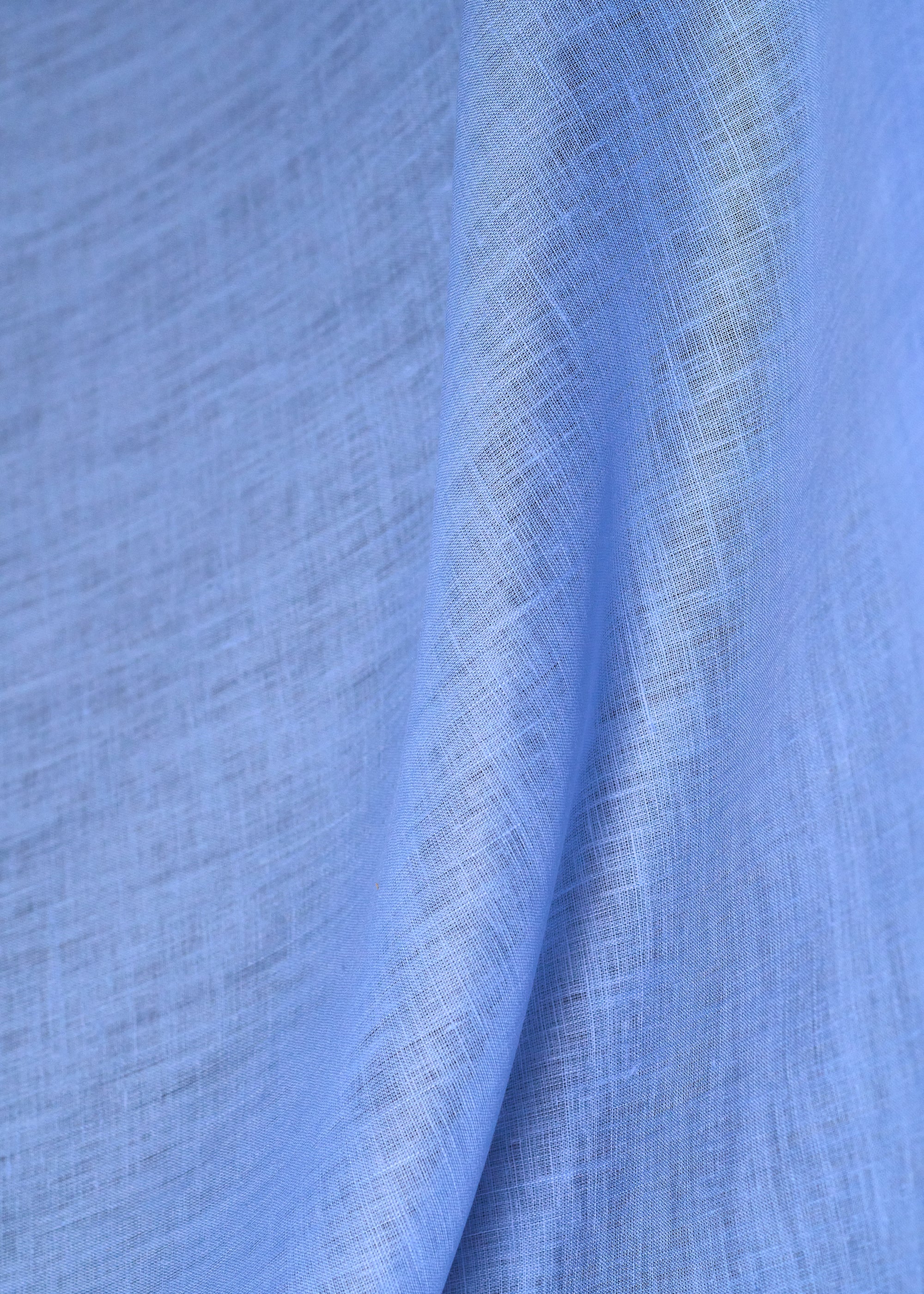 dress fabric linen Pure Linen Fabric 3.5 oz/y² (Sky Blue)