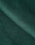 Pure Linen Fabric 7.5 oz/y² Teal | BH LINEN pure linen fabric by the yard