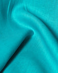 Pure Linen Fabric 7 oz/y² Turquoise | BH LINEN pure linen fabric by the yard