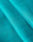 Pure Linen Fabric 7 oz/y² Turquoise | BH LINEN pure linen fabric by the yard