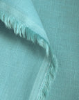 Pure Linen Fabric 5.5 oz/y² Lagoon | BH LINEN pure linen fabric by the yard