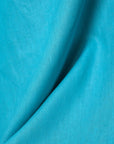 Pure Linen Fabric 5.5 oz/y² Turquoise | BH LINEN pure linen fabric by the yard