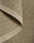 Pure Linen Natural Hexagon Jacquard Fabric | BH LINEN novelty linen fabric