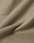 Pure Linen Natural Hexagon Jacquard Fabric | BH LINEN novelty linen fabric