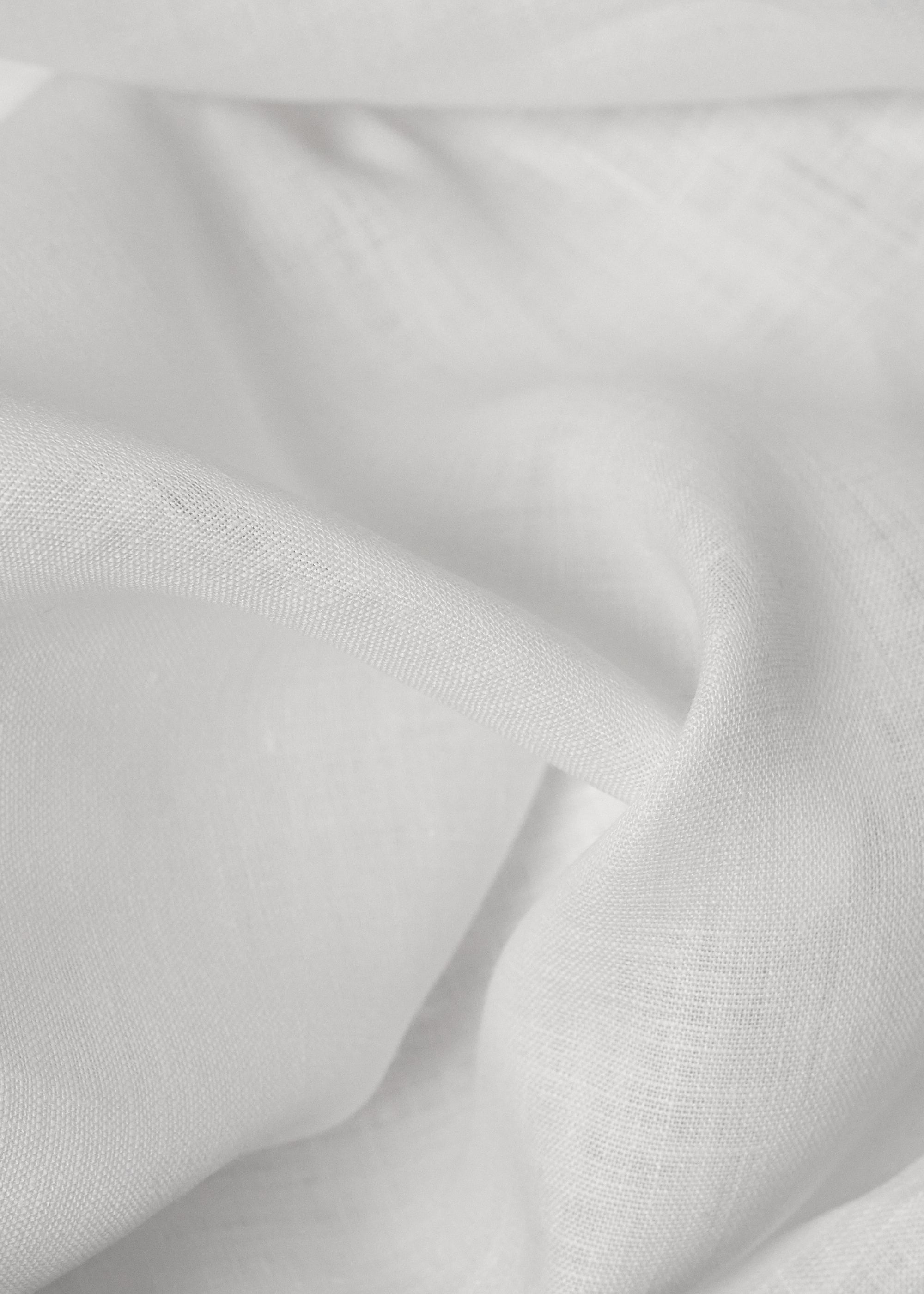 Pure Linen Fabric 4.5 oz/y² White [LSP-L045] – BH LINEN