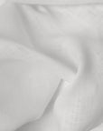 Pure Linen Fabric 4.5 oz/y² White | BH LINEN pure linen fabric by the yard
